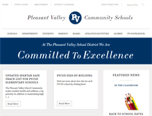 Tablet Screenshot of pleasval.org